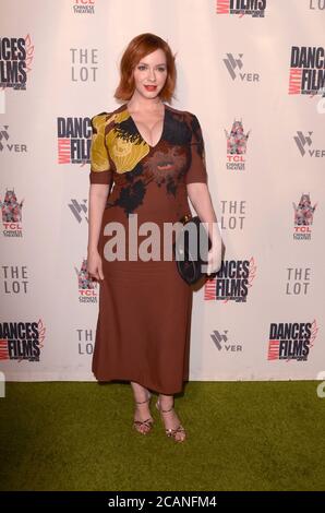 LOS ANGELES - 16 JUIN : Christina Hendricks à la première projection mondiale « Antiquities » au TCL Chinese 6 Theatres le 16 juin 2018 à Los Angeles, CA Banque D'Images