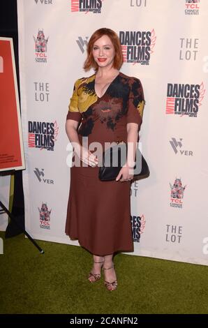 LOS ANGELES - 16 JUIN : Christina Hendricks à la première projection mondiale « Antiquities » au TCL Chinese 6 Theatres le 16 juin 2018 à Los Angeles, CA Banque D'Images