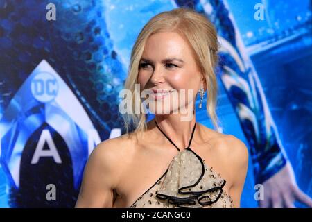 LOS ANGELES - DEC 12: Nicole Kidman à la première 'Aquaman' au TCL Chinese Theater IMAX le 12 décembre 2018 à Los Angeles, CA Banque D'Images