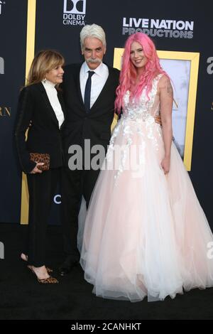 LOS ANGELES - SEP 24 : Katharine Ross, Sam Elliott Cleo Rose Elliott à la « UNE étoile est née » LA première au Shrine Auditorium le 24 septembre 2018 à Los Angeles, CA Banque D'Images