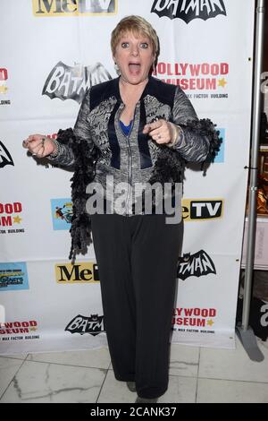 LOS ANGELES - 10 JANVIER : Alison Arngrim à la nuit d'ouverture de la rétrospective et de l'exposition Batman de Batman '66 au Hollywood Museum le 10 janvier 2018 à Los Angeles, CA Batman '66 Retrospective and Batman Exhibition nuit d'ouverture, The World Famous Hollywood Museum, Hollywood, CA 01-10-18 Banque D'Images