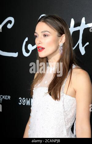 LOS ANGELES - SEP 14 : Keira Knightley à la projection spéciale 'Colette' au Samuel Goldwyn Theatre le 14 septembre 2018 à Beverly Hills, CA Banque D'Images