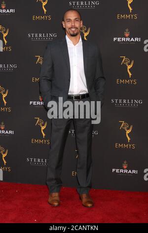 LOS ANGELES - 22 AOÛT : Bryton James à la réception ATAS du Daytime Peer Group à la Television Academy le 22 août 2018 à North Hollywood, CA Banque D'Images