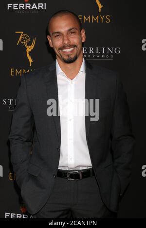 LOS ANGELES - 22 AOÛT : Bryton James à la réception ATAS du Daytime Peer Group à la Television Academy le 22 août 2018 à North Hollywood, CA Banque D'Images