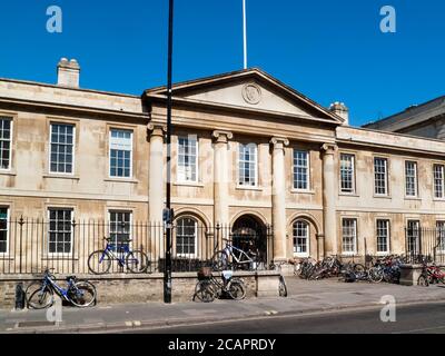 Cambridge, Royaume-Uni, Mai, 31 2009 : Emmanuel College Université de Cambridge qui est l'un des plus grands collèges et est une destination touristique populaire de voyage Banque D'Images