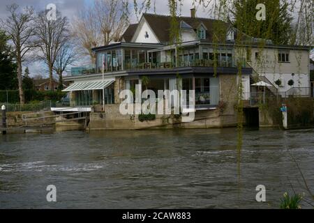 Le Boathouse, Cookham Banque D'Images