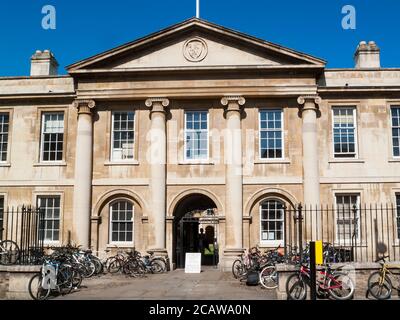 Cambridge, Royaume-Uni, mai 31 2009 : Emmanuel College Cambridge University qui est l'un des plus grands collèges et une destination touristique populaire ATT Banque D'Images