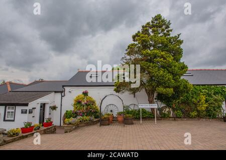 Gretna Green, une petite ville au sud de l'Écosse. Banque D'Images