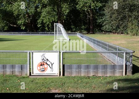 Cologne, NRW, Allemagne 08 06 2020, terrain d'entraînement de l'équipe de football de cologne au matelsteiner weiher, pas de personnes, en plein air Banque D'Images