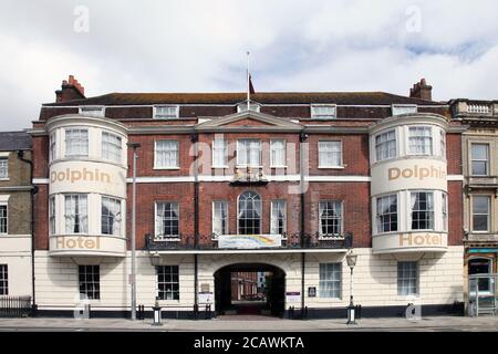 Dolphin Hotel, High Street, Southampton, Angleterre, Royaume-Uni, août 2020 Banque D'Images