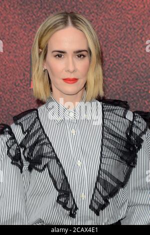 LOS ANGELES - 18 MAI : Sarah Paulson à l'événement « American Horror Story: Apocalyse » FYC à NeueHouse le 18 mai 2019 à Los Angeles, CA Banque D'Images