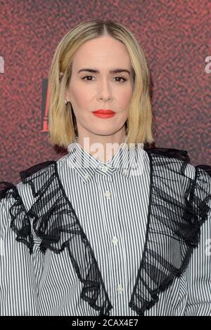 LOS ANGELES - 18 MAI : Sarah Paulson à l'événement « American Horror Story: Apocalyse » FYC à NeueHouse le 18 mai 2019 à Los Angeles, CA Banque D'Images