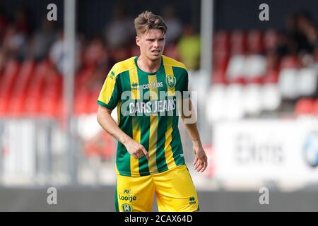 Enschede, pays-Bas. 08 août 2020. ALMERE, 08-08-2020, stade Yanmar, football, saison 2020/2021, pré saison amicale, joueur ADO Den Haag Danny Bakker pendant le match Almere City - ADO Den Haag crédit: Pro Shots/Alamy Live News Banque D'Images