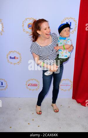 LOS ANGELES - 23 avril : Amy Davidson, Lennox Lockwood à la Journée de la sécurité des enfants aux Smashbox Studios le 23 avril 2017 à Culver City, CA Banque D'Images