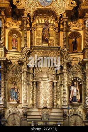 L'autel Oro dans l'église de San José, Casco Viejo, panama City, Panama Banque D'Images