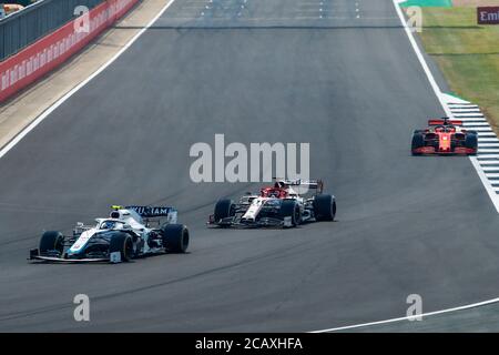 LATIFI Nicholas (CAN), Williams Racing F1 FW43 pendant le 70e anniversaire de Formule 1 Grand Prix au circuit Silverstone Race, Northampton. Banque D'Images