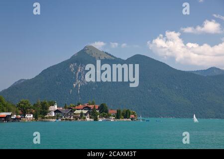 Géographie / Voyage, Allemagne, Bavière, Walchensee (lac Walchen), vue sur le Walchensee (lac Walc, droits-supplémentaires-dégagement-Info-non-disponible Banque D'Images