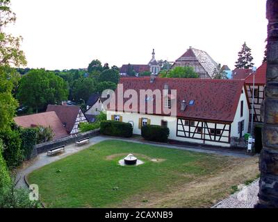 Terrain de Bad Wimpfen fort Banque D'Images