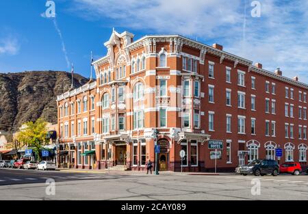 Strater Hotel à Durango, Colorado, Etats-Unis. Banque D'Images