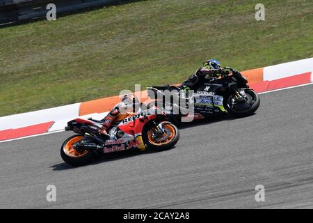 Brno, République tchèque. 09e août 2020. Course du Grand Prix MotoGP de la République tchèque au circuit de Brno. 9 août 2020 Carreras en el Gran Premio de MotoGP de la Republica Checa en el Circuito de Brno. 9 de Agosto, 2020 MotoGP.com/Cordon crédit de presse : CORGON PRESS/Alamy Live News Banque D'Images