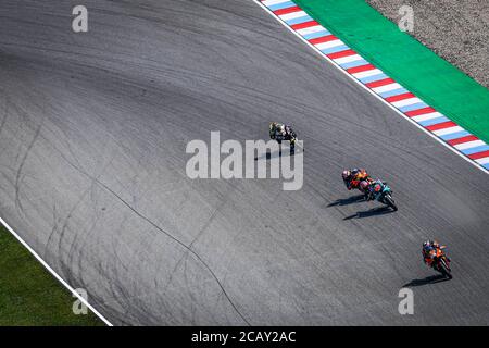 Brno, République tchèque. 09e août 2020. Course du Grand Prix MotoGP de la République tchèque au circuit de Brno. 9 août 2020 Carreras en el Gran Premio de MotoGP de la Republica Checa en el Circuito de Brno. 9 de Agosto, 2020 MotoGP.com/Cordon crédit de presse : CORGON PRESS/Alamy Live News Banque D'Images