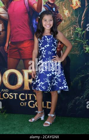 LOS ANGELES - JUL 28 : IMG à la première mondiale de la « Dora and the Lost City of Gold » à la Regal LA Live le 28 juillet 2019 à Los Angeles, en Californie Banque D'Images