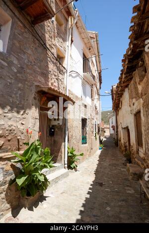 Valdeperillo est un petit village de la province de la Rioja, en Espagne Banque D'Images