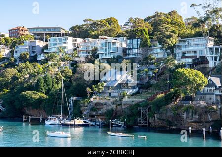 Sydney Nouvelle-Galles du Sud Australie - 5° 2020 - zone résidentielle de Passez un après-midi ensoleillé en hiver Banque D'Images