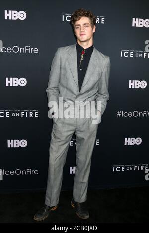 LOS ANGELES - 5 JUIN : Steffan Argus à la première HBO 'Ice on Fire' au LACMA Bing Theatre le 5 juin 2019 à Los Angeles, CA Banque D'Images