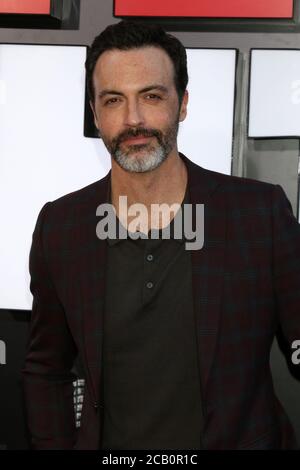 LOS ANGELES - 30 MAI : Reid Scott à la première 'tard dans la nuit' au théâtre Orpheum le 30 mai 2019 à Los Angeles, CA Banque D'Images