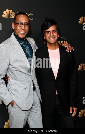 LOS ANGELES - 13 AOÛT : Ron Cephas Jones, Siddharta Khosla à la NBC et Universal EMMY Nominee Celebration au Tesse Restaurant le 13 août 2019 à West Hollywood, CA Banque D'Images