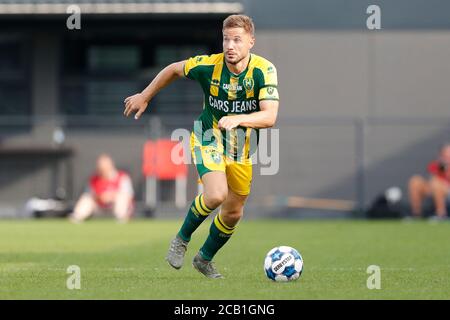 Enschede, pays-Bas. 08 août 2020. ALMERE, 08-08-2020, stade Yanmar, football, saison 2020/2021, pré saison amicale, joueur de l'ADO Den Haag Aaron Meijers pendant le match Almere City - ADO Den Haag crédit: Pro Shots/Alamy Live News Banque D'Images