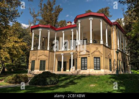 Complexe du Palais Niavaran, Téhéran, Iran Banque D'Images