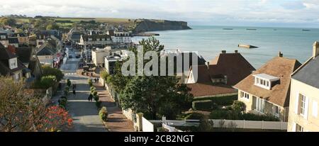 Plages de Normandie Banque D'Images