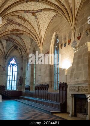 Réfectoire d'été de l'abbaye de Bebenhausen Banque D'Images