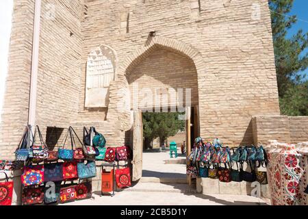 Shakhrisabz, Ouzbékistan - complexe mausolée Dorus-Saodat à Shakhrisabz, Ouzbékistan. Il fait partie du site du patrimoine mondial. Banque D'Images