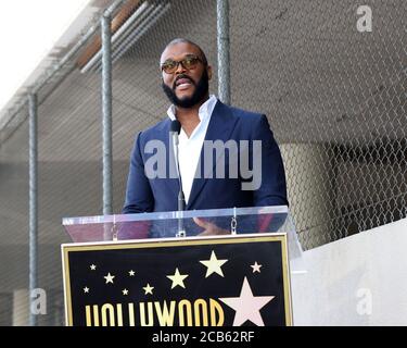 LOS ANGELES - 1er octobre : Tyler Perry à la cérémonie de l'étoile Tyler Perry à l'occasion du Hollywood Walk of Fame le 1er octobre 2019 à Los Angeles, en Californie Banque D'Images