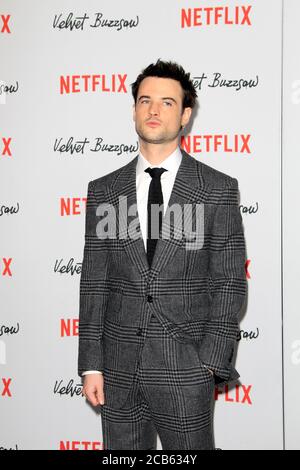 LOS ANGELES - 28 JANVIER : Tom Sturridge à la première 'Velvet Buzzsaw' au Théâtre égyptien le 28 janvier 2019 à Los Angeles, CA Banque D'Images