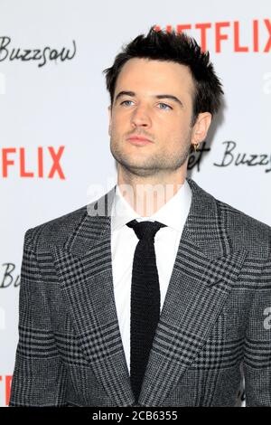 LOS ANGELES - 28 JANVIER : Tom Sturridge à la première 'Velvet Buzzsaw' au Théâtre égyptien le 28 janvier 2019 à Los Angeles, CA Banque D'Images