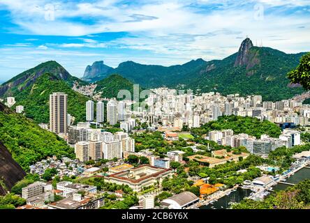 District de Botafogo de Rio de Janeiro au Brésil Banque D'Images