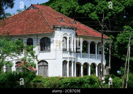 TANZANIE Tanga, ancienne colonie allemande Afrique de l'est, bâtiment colonial allemand Banque D'Images