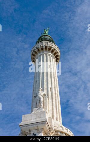 Victoria Lighhouse à Gretta Hill à Trieste Italie Banque D'Images