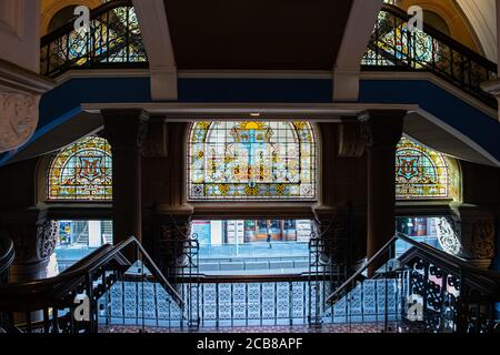 Architecture intérieure du centre commercial de Sidney, Australie, 2019 Banque D'Images