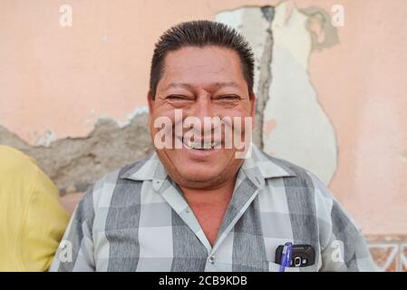 Jinotega / Nicaragua - 28 juillet 2019: Portrait de l'homme nicaraguayen dans la rue Banque D'Images