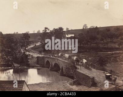 Pont d'Antietam, sur l'autoroute à péage de Sharpsburgh et Boonsboro, n° 3, le 1862 septembre 1862. Banque D'Images