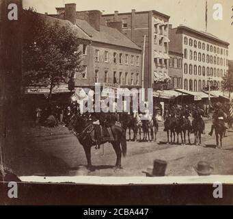 [Grand Army Review, Washington, D.C.], mai 1865. Banque D'Images