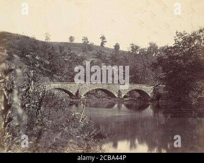 Pont Antietam, sur l'autoroute à péage de Sharpsburg et Boonsboro, no 1, le 1862 septembre 1862. Banque D'Images