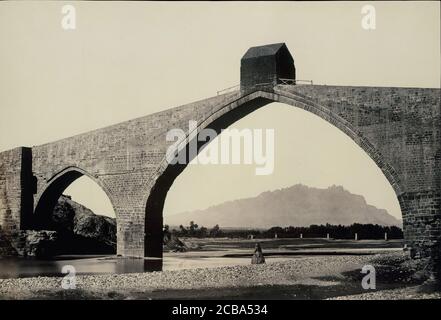 [Puente del Diablo, Martorell], ca. 1856. Banque D'Images