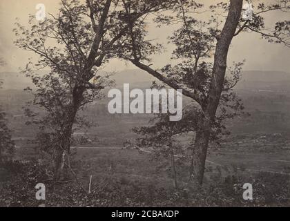 Orchard Knob de Mission Ridge, années 1860. Banque D'Images