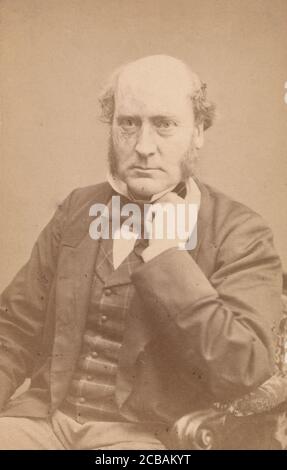 [George Gilbert Scott], années 1860. Banque D'Images